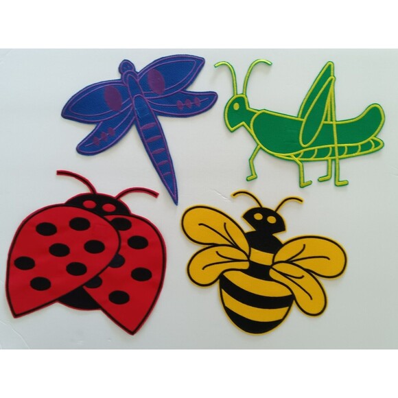 Other - Children's Learning Educational Storyboard Bugs Fun Toys Large Stick on Back